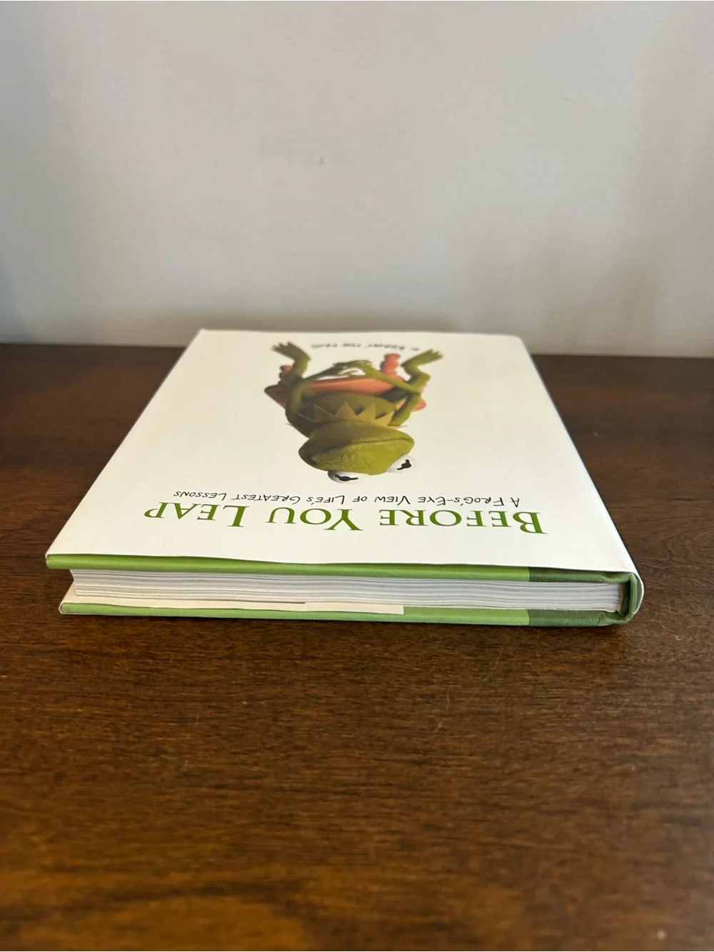 “Before You Leap: A Frog's-eye View of Life's Greatest Lessons” Kermit the Frog.